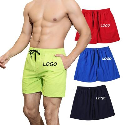 China MOTE-ZC562 High Quality QUICK DRY Summer Color Mens Loose Beach Shorts Quality Custom Embroidered Dry Custom Nylon Shorts for sale