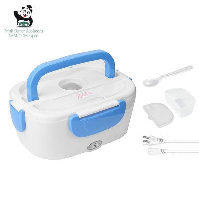 China New Design Car Food Warmer Electric Heating Insulated Bento Lunch Box For Car Use for sale