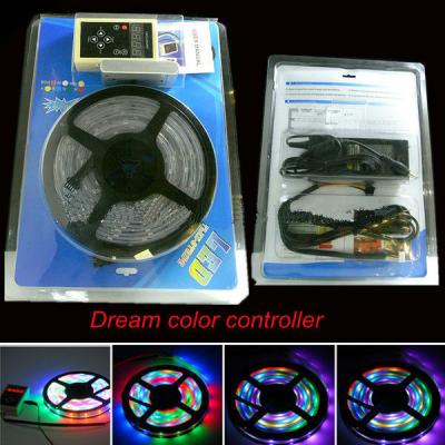 China Christmas! Waterproof Dream color Changing LED Flexible Strip With Remote Controller for sale