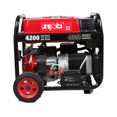 China Povid Electric Power Senci Power Gasoline Generator 1200 Recoil Start 2kw 2 KVA Gasoline for sale