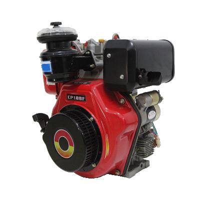 China 10HP EPA Diesel Engines Single-Cylinder Direct Injection Air-Cooled Diesel Engines for sale