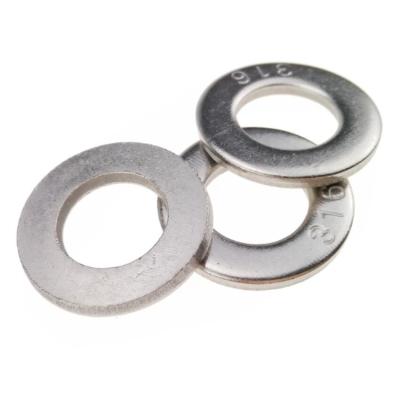 China General Industry 316 Stainless Steel Flat Gaskets For Screw Bolts M5 DIN 125 for sale