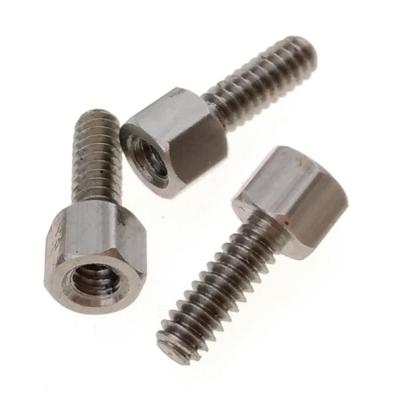 China Custom Stainless Steel Stainless Steel Hex Spacers With Male Female M3 Threads for sale