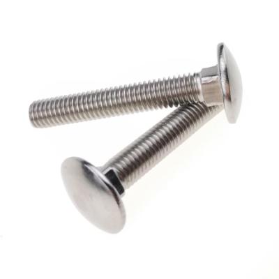 China Stainless Steel M8 Carriage Bolts Fastener For Wood A2-70 for sale