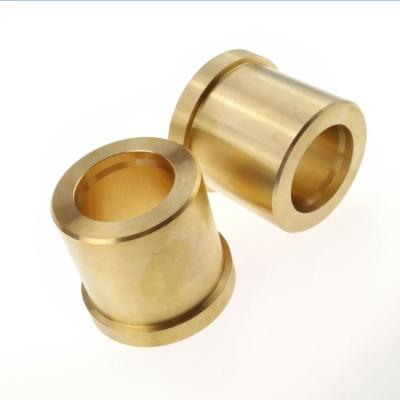 China Aluminum Precise Brass Machined Parts For Axle Insert 35 Mm Hole for sale