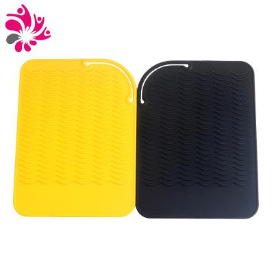 China Best Professional Hot Silicone Mats For Salon Hair Straighten Heat Resistant for sale