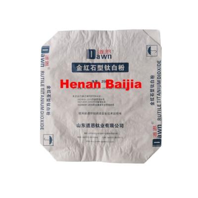 China 20kg 30kg GMP Standard Industrial Paper Bags Produce Flow Sterility Separated Pe Film Bag for sale