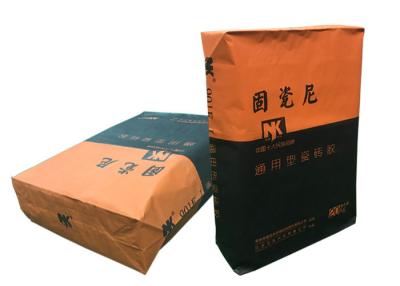 중국 25kg Kraft 종이 벨브 시멘트 포장 부대 50kg Kraft 종이 시멘트 종이 봉지 판매용