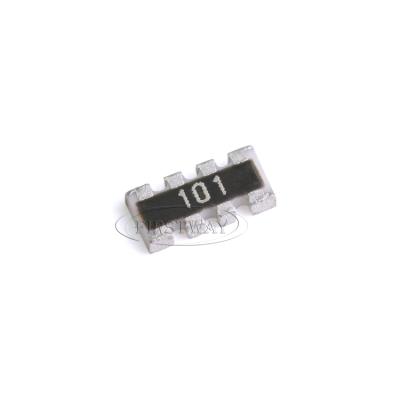 China Arrays 0603*4 2.2R Resistors 4D03 8 PIN Array Chip Resistors 0R to Optional 1206 Rows 0603*4 for sale