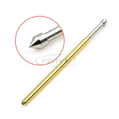 China Test Probes Tapered P100-E2 Headed Contact Probes 1.5mm Stainless Steel P100-E2 for sale