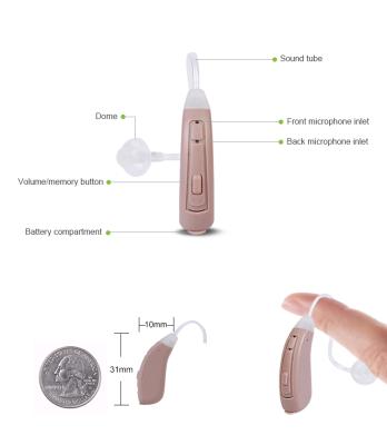 China Digital Open Fit Sound Amplifier Digital Open Hearing Aid Behind The Ear Hearing Aids App Remote Control for sale