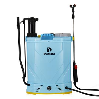 China High Efficient Electric Manual 2 in 1 Sprayer Battery Hand Backpack Power Sprayer Pump for sale