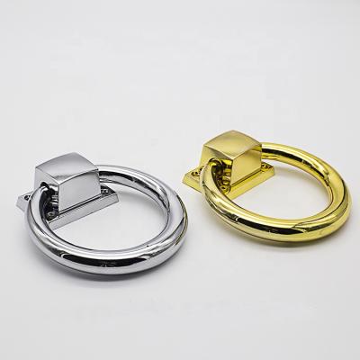 China Ring Shaped Polished Chrome Brass Cabinet/Kitchen/Wardrobe/Closet Doors/Door Knocker for sale