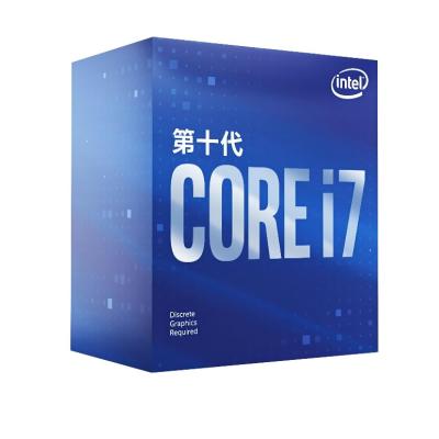 China ForIntel Core i7 10700F CPUs PC Gaming CPU Desktop Processor With B460/B550Z490 Octa-Core/2.9G LGA 1200 Motherboard for sale