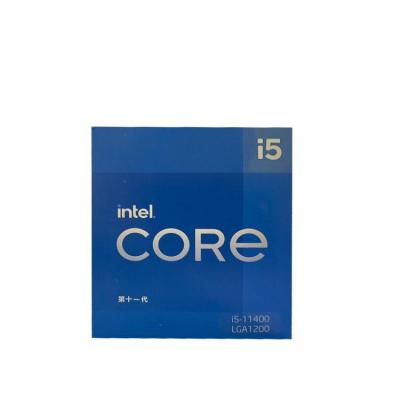 China ForIntel Core i5 11400 CPU 6 Core 12 Core 11th-generation Desktop Gaming CPU LGA 1200 for sale