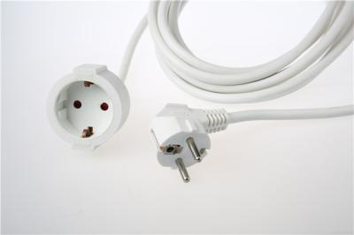 China Long Life Span Euro Extension Cord Offers Reliable Power Connection for sale