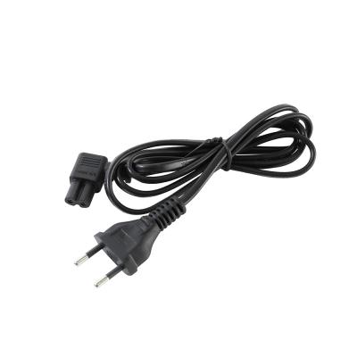 China 200~250V Brazil Power Cord , 2 Pin Power Cord PVC Jacket Material for sale