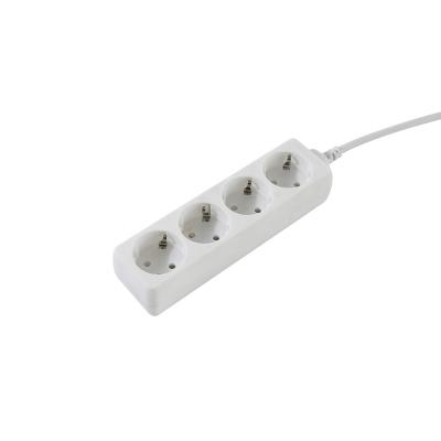 China Household Energy Saving Power Strip 4 Outlet CE ROSH With Surge Protection for sale