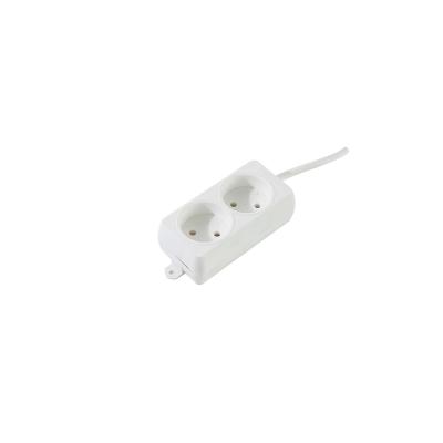 China Customized Color Small Power Board Standard Grounding With 2 Outlet for sale