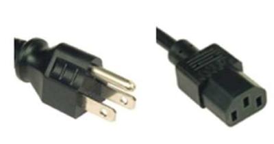 China Multi Purpose North American Power Cord Perfect Match For Your Computer / PC for sale