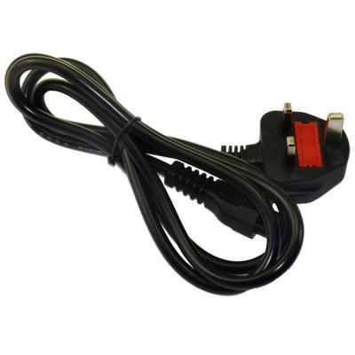 China Custom 250VAC UK Power Cord For Electric Fan / TV / Computer / Air Conditioner for sale