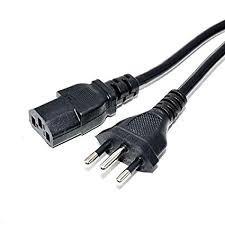 China Custom C13 Brazil Power Cord For Household Appliance Digital Product for sale