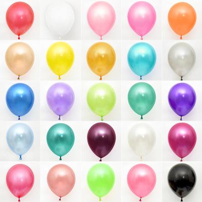 China Aluminum Film & Latex Balloon 10/12inch Pearl Latex Balloons Wedding Birthday Party Decoration Balloon Christmas Baby Shower Kids Air Balls Globos for sale