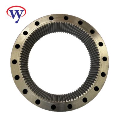 China Rotary Swing Gearbox Ring Gear SH200-6 Graafmachine reserveonderdelen Te koop