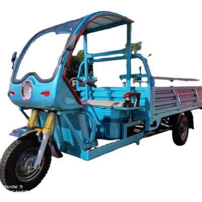 China Cargo 3 Three Wheel Heavy Loading Electric Cargo Tricycle With Roof for sale