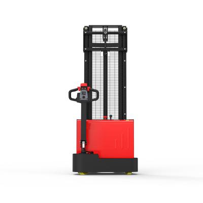 China Warehouse Material Handling 1.5ton Pallet Stacker Forklift Electric Hydraulic Lifter for sale