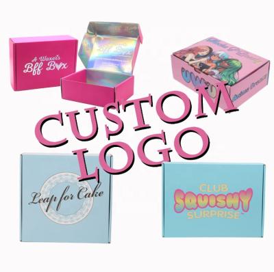 China Free Design Materials Free Design Recycled Logo Plane Pr Box Subscription Mailing Mailing Announcement Custom Mailing Boxes for sale