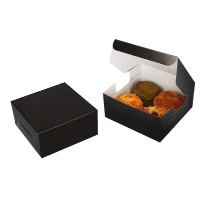 China Supplier Biodegradable Custom Wholesale Design Colored Pink Dozen Donut Boxes With No Window for sale