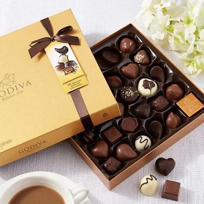 China Custom Handmade Chocolate Chocate Cardboard Box Gift Empty Handmade Paper Packaging Box for sale