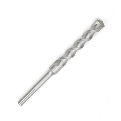 China Drilling For Stone Cutters SDS Max Rotary Hammer Drill Bit 2 Single Flute Carbide Tilted For Concrete Stone Brick for sale