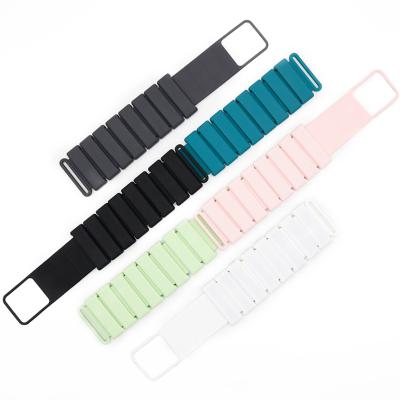 China Silicone High Level Adjustable Wrist Belt Bands Customized And Adjustable Wearable Wrist for sale