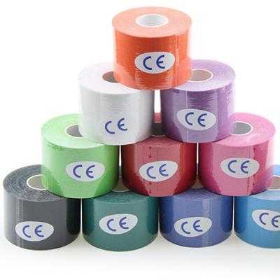 China Custom Medical Sports Tape Tex Sports Kinesiology Tape Cotton Breathable Muscle Kinesiotape for sale