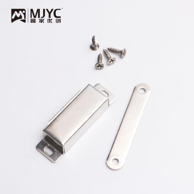 China Easy Installation Magnetic Cabinet Door Hook Stainless Steel Cabinet Door Magnets For Closet Cabinet Latches Cabinet Door Drawer Latch for sale