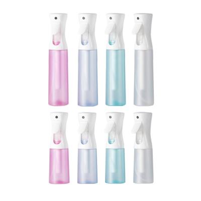 China Eco-friendly 200ml300ml mist spray bottle eco-friendly label maker plastic spray bottle for cosmetics packaging for sale