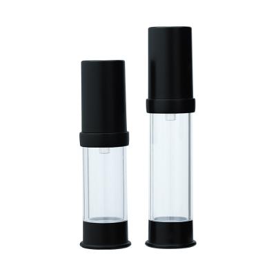 China Eco-friendly Recyclable 1-5ml 2-10ml Cosmetic Plastic Bottle 15ml30ml50ml Various frosted plastic pet lotion bottle essential oil bottle with airless for sale