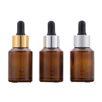 China 30 lml 50ml Essential Oil Glass Bottle Empty Matte Brown Dropper Bottle Eco-friendly Recyclable With Fine Top Glass Dropper For Sale for sale