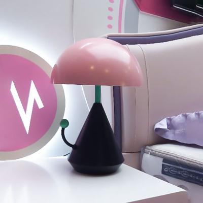 China Nordic modern bedside light luxury soft decoration soft bedroom lights coffee table lamp photography light table for sale