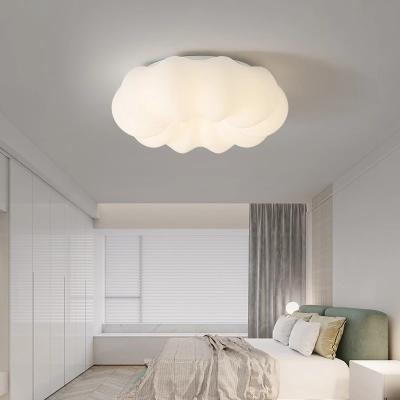 China Modern Nordic Designer Cloud Pumpkin Lamp Acrylic Kids Room Lamp Decoration Led Light Ceiling for sale