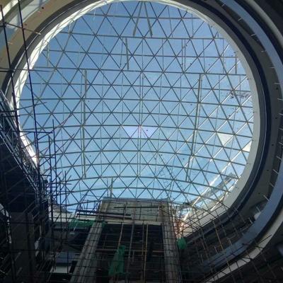 China Large Velux Double Dome Skylight Aluminium Skylight Frame Bending for sale