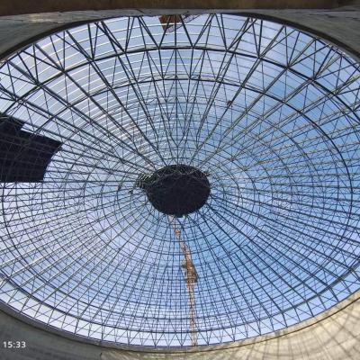 China Steel Space Frame Airport Garage Plant Building Roofing Structure for sale