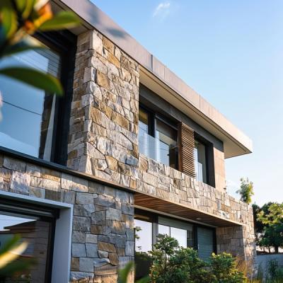 China Granite Curtain Walls For High-End Villas Luxurious And Timeless Exterior Solutions for sale