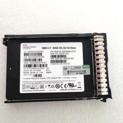 China SSD Good Price P04560-B21 P05320-001 P02761-002 Original HPE 480GB SATA 12G RI 2.5 inch SSD Server for HPE Server G8/G9/G10 for sale