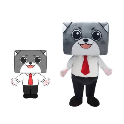 China custom made funny cartoon character street cartoon animal 100% polyester touring show costume for adult and kids for sale