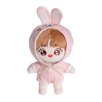 China Cloth 20cm 8inch Kpop Stars Singers Idol Group Members Doll Plush Toy Fan Made Gift For Fans for sale