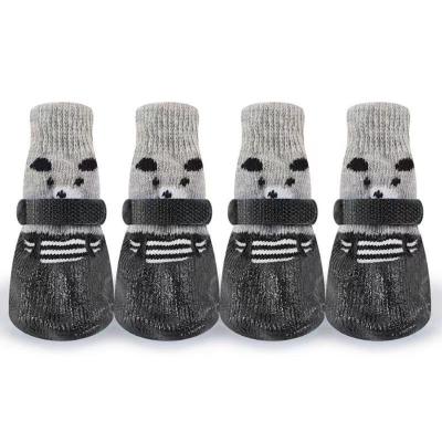 China Wholesale Viable Comfortable Reusable Washable Anti-slippery Waterproof Breathable Dog Shoes Socks Shoes for sale