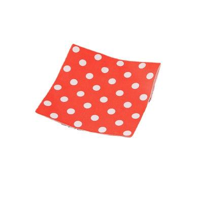 China Europe Polka dot pattern print paper napkins for wedding party banquet decoration 100% raw wood pulp cocktail paper towels for sale